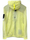 Men's Wappen Patch Lucido TC Windbreaker Lemon - STONE ISLAND - BALAAN 6