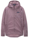 Women's Houdini Nylon Windbreaker Stormy Mauve - PATAGONIA - BALAAN 4