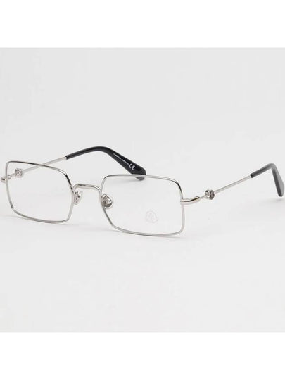 Eyewear Rectangle Eyeglasses Silver - MONCLER - BALAAN 2