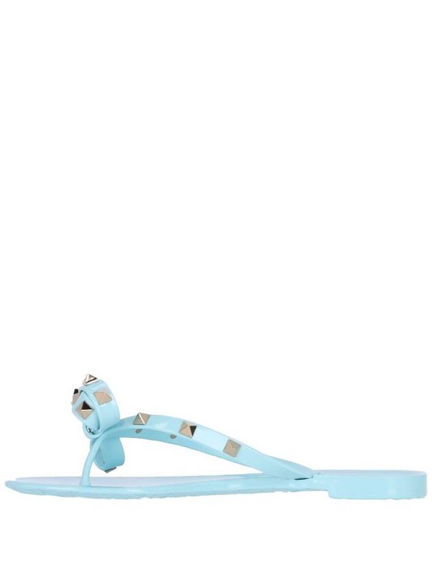 Valentino Garavani Sandals Clear Blue - VALENTINO - BALAAN 3