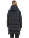 Women's SPORTL Reversible Hood Long Padding Black - MAX MARA - BALAAN.