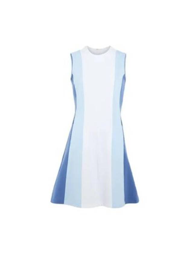 Women's Jasmine A-Line Golf Short Dress Airy Blue - J.LINDEBERG - BALAAN 2