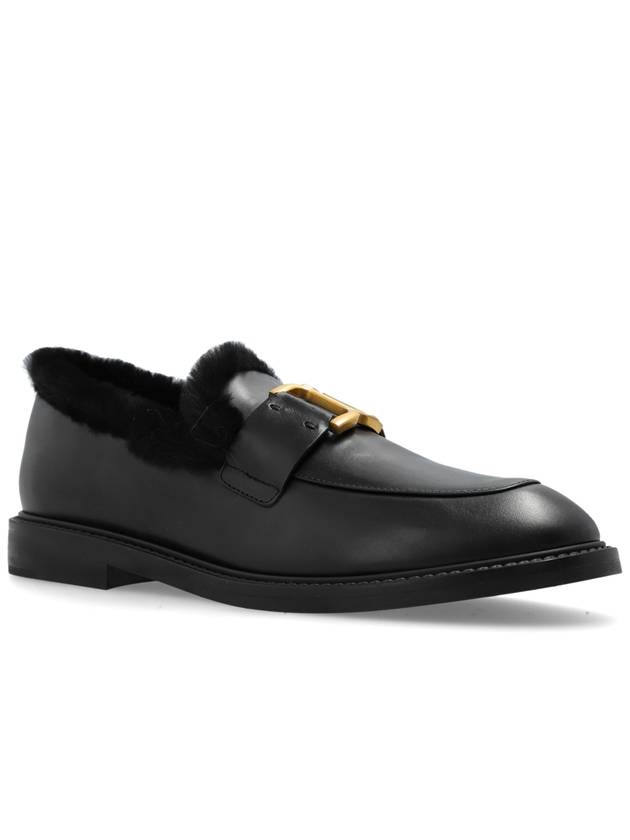 Chloé Shoes Marcie Type Loafers, Women's, Black - CHLOE - BALAAN 4