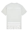 Embroidered Logo Short Sleeve T-Shirt Pearly Grey - STONE ISLAND - BALAAN 3