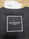 Cotton Square Label T-Shirt Black - WOOYOUNGMI - BALAAN 11