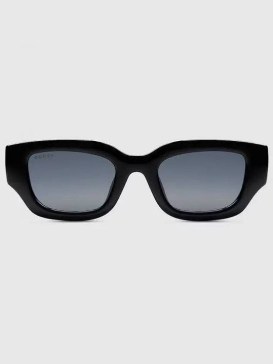 Low Nose Bridge Rectangular Sunglasses Black 778259J16911012 - GUCCI - BALAAN 1