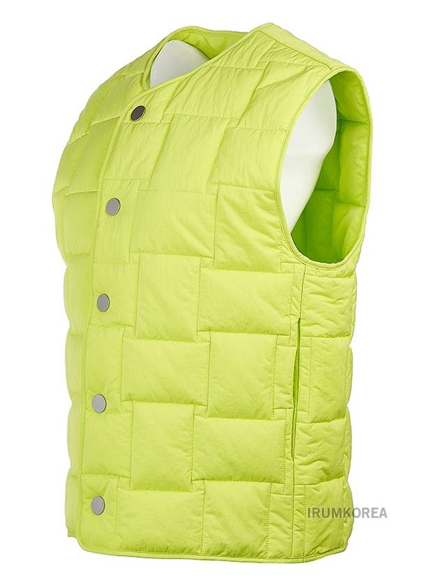 Intrecciato Padding Vest Acid Kiwi - BOTTEGA VENETA - BALAAN 3