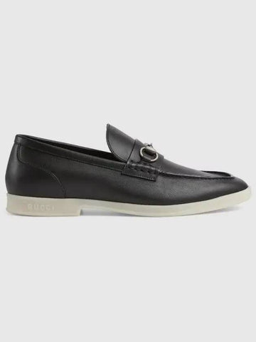 Men's Horsebit Loafer Black - GUCCI - BALAAN 1