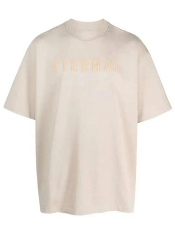 Eternal Cotton Short Sleeve T-Shirt Beige - FEAR OF GOD - BALAAN 1