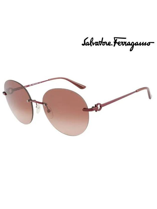 Ferragamo Sunglasses SF190SK 636 Round Men Women - SALVATORE FERRAGAMO - BALAAN 1