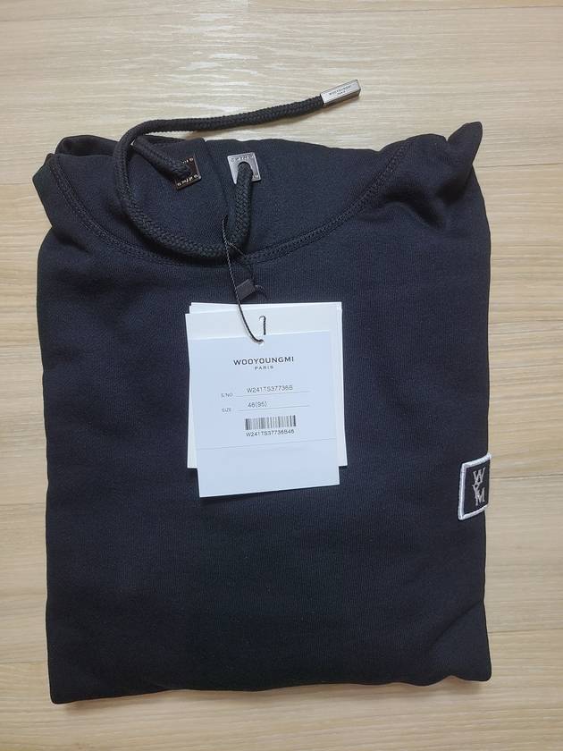 Back Logo Hoodie Black - WOOYOUNGMI - BALAAN 4