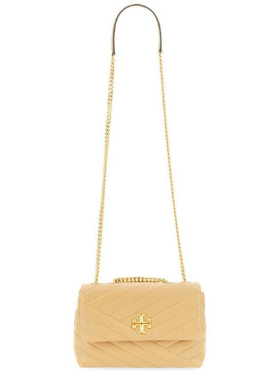 Kira Chevron Convertible Strap Small Shoulder Bag Desert Dune - TORY BURCH - BALAAN 2