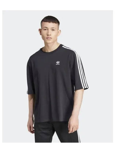 adidas oversized tee black IZ1832 - ADIDAS - BALAAN 1