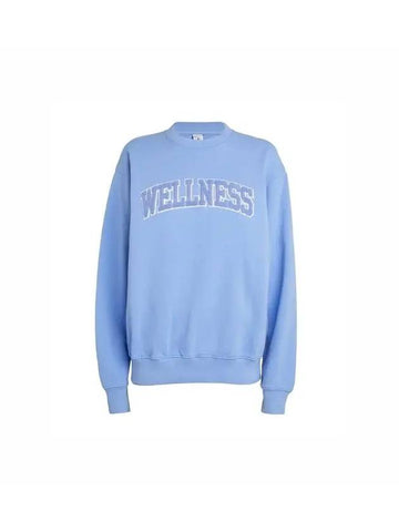 Wellness Sweatshirt Sky Blue - SPORTY & RICH - BALAAN 1