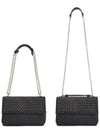 Olimpia Shoulder Bag Black - BOTTEGA VENETA - BALAAN 9