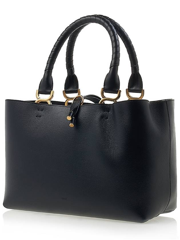 Women's Marcie Small Tote Bag Black - CHLOE - BALAAN 3