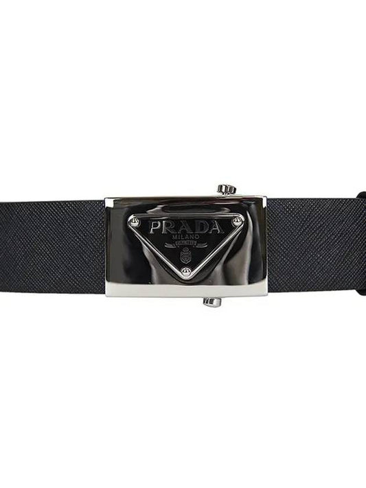 Men's Saffiano Casual Belt 2CM256 053 F0002 - PRADA - BALAAN.