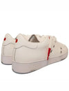 R Logo Low Top Sneakers White - KITON - BALAAN 5