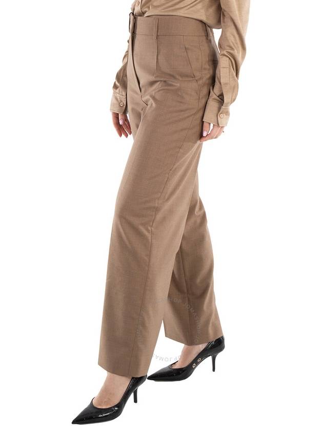 Burberry Ladies Deep Taupe Jane Tailored Trousers, Brand Size 8 (US Size 6) - BURBERRY - BALAAN 3