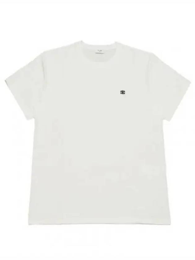 Triomphe Loose Logo Short Sleeve T-Shirt White - CELINE - BALAAN 2