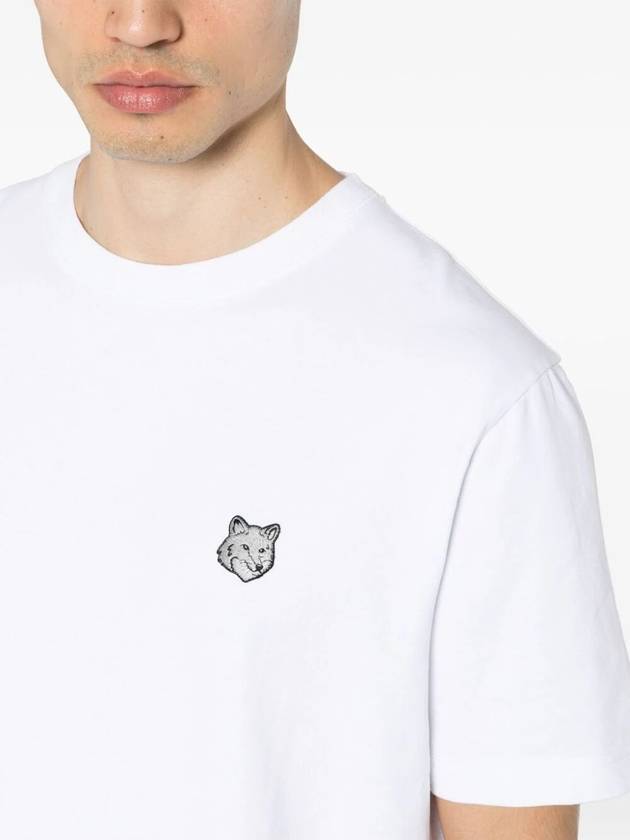 Bold Fox Head Patch Comfort Short Slevee T-Shirt White - MAISON KITSUNE - BALAAN 6