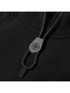 Waffen Hooded Knit Top Black - STONE ISLAND - BALAAN 3