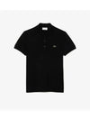 Men s Slim Fit Basic Polo Black - LACOSTE - BALAAN 1