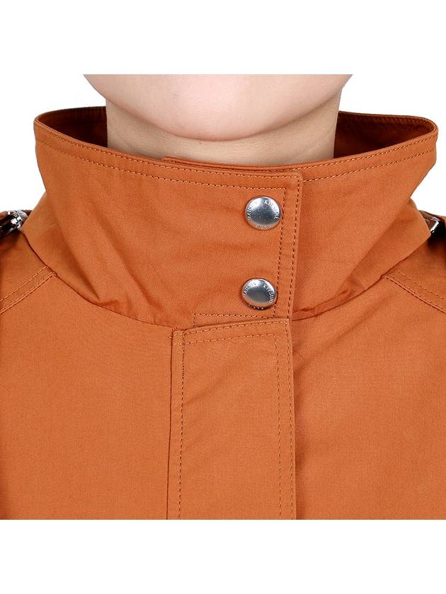 Hooded Blouson Jacket Orange - MAISON KITSUNE - BALAAN 7