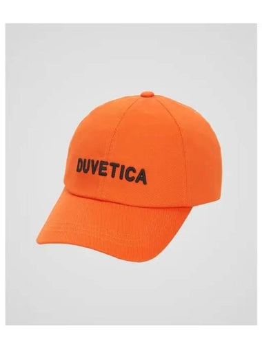 Pucecchio Orange Unisex Ball Cap - DUVETICA - BALAAN 1