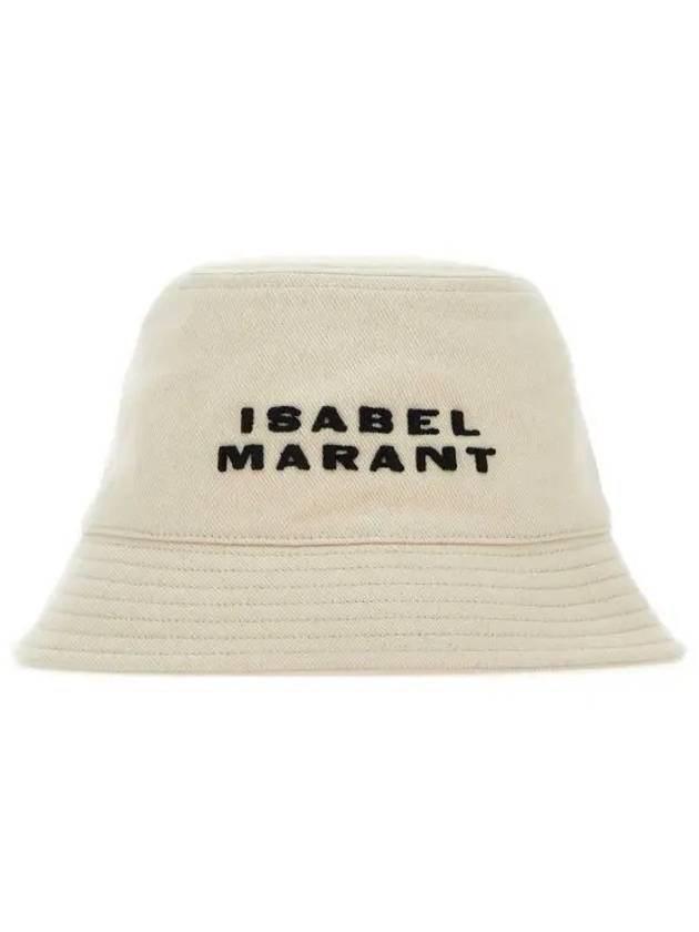 Haley Logo Bucket Hat Black Ecru - ISABEL MARANT - BALAAN 2