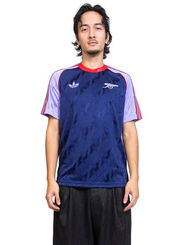 Arsenal LFSTLR Jersey Short Sleeve T-Shirt Blue - ADIDAS - BALAAN 1