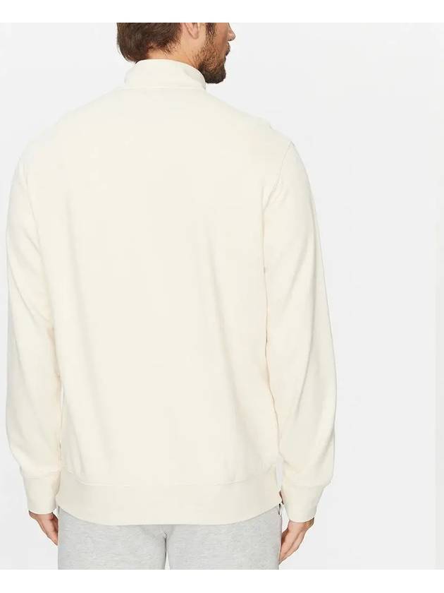 Logo Half Zip-up Sweatshirt Cream - POLO RALPH LAUREN - BALAAN 4