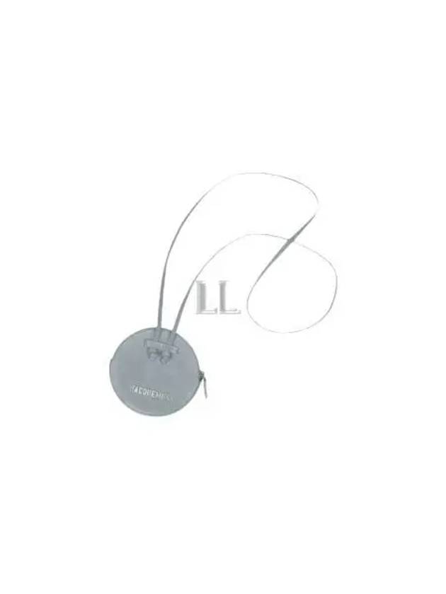 Le Pitchou Round Coin Purse Light Grey - JACQUEMUS - BALAAN 2