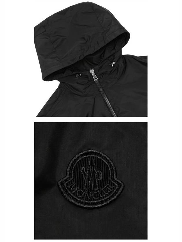 Wete Zip Up Hoodie Black - MONCLER - BALAAN 6