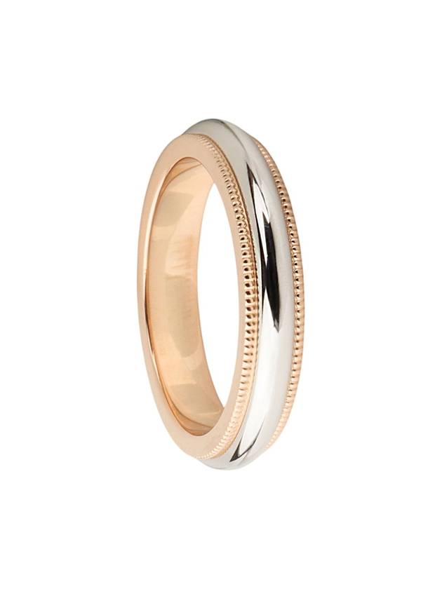 PT950 Milgrain Combi Ring 3 5MM No 6 34158 - TIFFANY & CO. - BALAAN 3