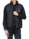 Chamber R Nylon Down Vest Black - STONE ISLAND - BALAAN 4