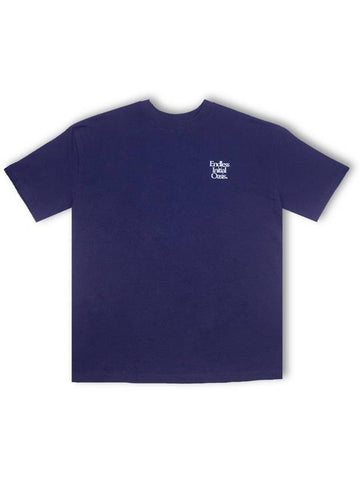 Overfit andless short sleeve t shirt navy - FOREEDCLUB - BALAAN 1