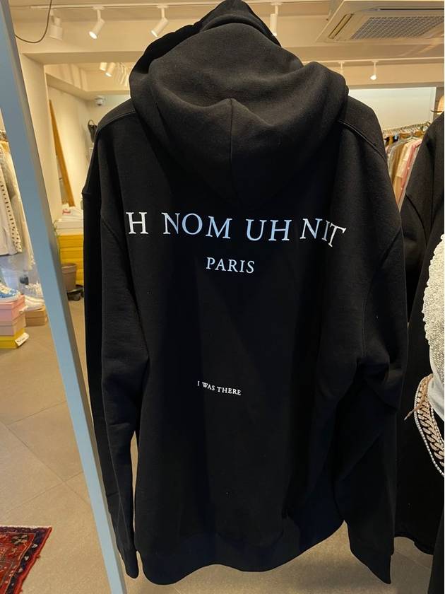 Eleven Archive Print Hoodie Black - IH NOM UH NIT - BALAAN 8