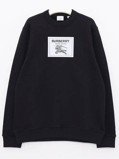 Men's Prorsum Label Cotton Sweatshirt Navy - BURBERRY - BALAAN 2