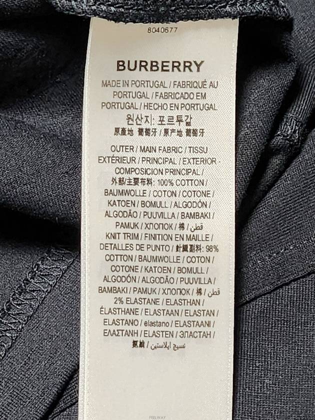 men s short sleeve t shirt - BURBERRY - BALAAN 6