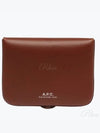 Josh Leather Coin Wallet Hazelnut - A.P.C. - BALAAN 2