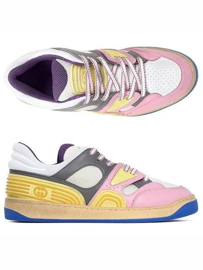 Basket Sneakers Pink - GUCCI - BALAAN 2