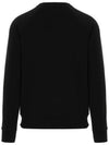 Logo Print Sweatshirt Black - BALMAIN - BALAAN 4