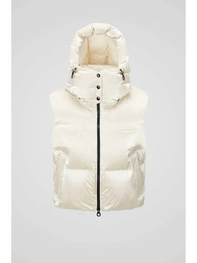 Vindemiatrix K Cream Women s Down Vest - DUVETICA - BALAAN 1