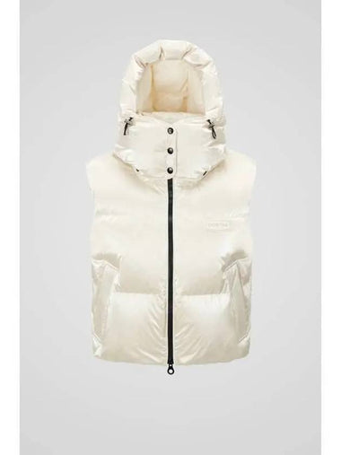 Vindemiatrix K Cream Women s Down Vest - DUVETICA - BALAAN 1