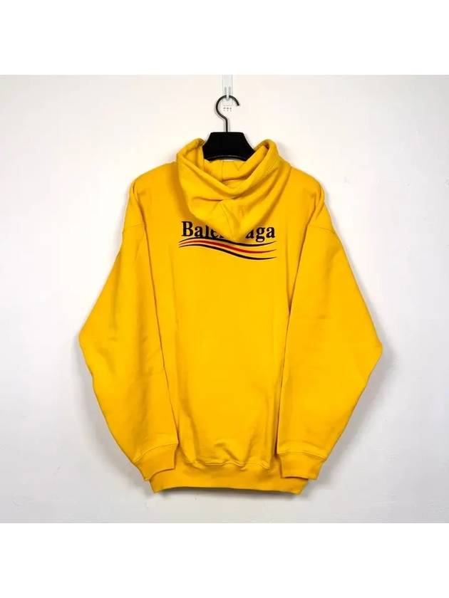 Political Campaign Medium Fit Hoodie Yellow - BALENCIAGA - BALAAN 4