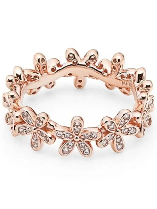 Daisy Flower Ring Rose Gold - PANDORA - BALAAN 5