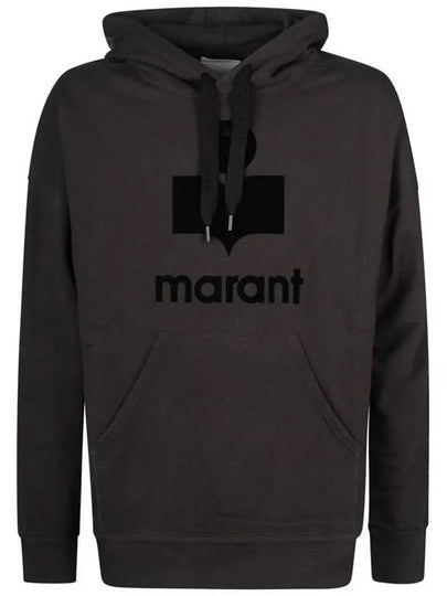 Miley Logo Hoodie Faded Black - ISABEL MARANT - BALAAN 2