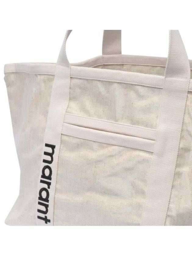 Warden Tote Bag Ivory - ISABEL MARANT - BALAAN 5