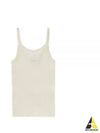 SRHWC Ribbed Sleeveless Cream - SPORTY & RICH - BALAAN 2